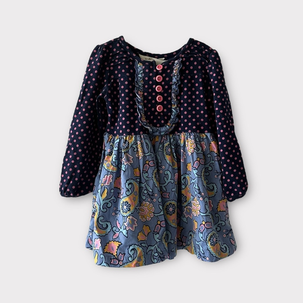 Matilda Jane • To The Market Ruffle Long Sleeve Dress